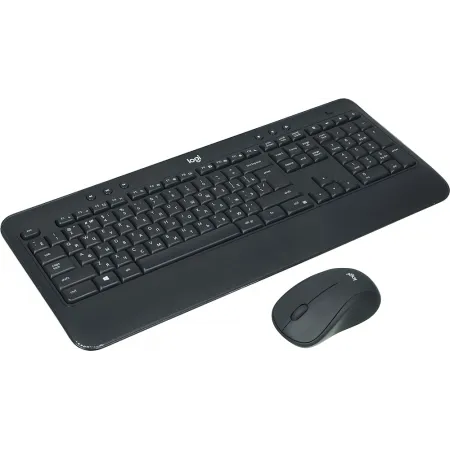 Клавиатура + мышь Logitech MK540 клав:черный мышь:черный USB беспроводная slim Multimedia (920-008686)
