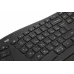 Клавиатура Logitech K860 черный USB беспроводная BT Multimedia Ergo (подставка для запястий) (920-010359)