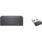 Клавиатура Logitech MX Keys Mini темно-серый USB беспроводная BT/Radio LED (920-010617)