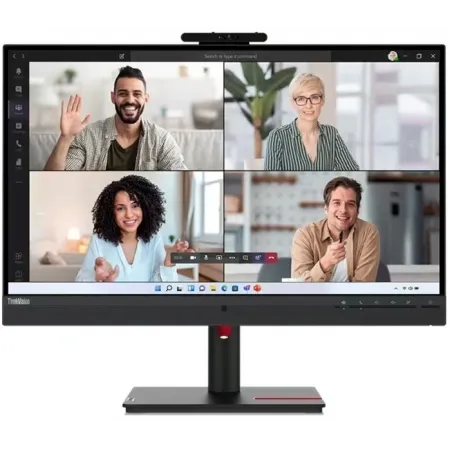 Монитор Lenovo 23.8" ThinkVision T24v-30 черный IPS LED 4ms 16:9 HDMI M/M Cam матовая HAS Piv 1000:1 250cd 178гр/178гр 1920x1080 75Hz VGA DP FHD USB 6.0кг Монитор Lenovo 23.8" ThinkVision T24v-30 черный IPS LED 4ms 16:9 HDMI M/M Cam матовая HAS Piv 1000:1 250cd 178гр/178гр 1920x1080 75Hz VGA DP FHD USB 6.0кг