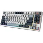 Клавиатура MSI FORGE GK600 механическая белый/синий USB Multimedia for gamer LED (S11-43RUP01-HH9)