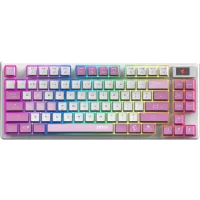 Клавиатура MSI FORGE GK600 механическая белый/фиолетовый USB Multimedia for gamer LED (S11-43RUQ01-HH9)