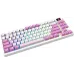 Клавиатура MSI FORGE GK600 механическая белый/фиолетовый USB Multimedia for gamer LED (S11-43RUQ01-HH9)