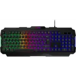 Клавиатура MSI FORGE GK100 RU черный USB for gamer LED (S11-04RU252-HH9)