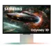 Монитор Samsung 27" Odyssey 3D LS27FG900XIXCI серебристый IPS LED 1ms 16:9 HDMI M/M матовая HAS 350cd 178гр/178гр 3840x2160 165Hz FreeSync Premium DP 4K 7.5кг