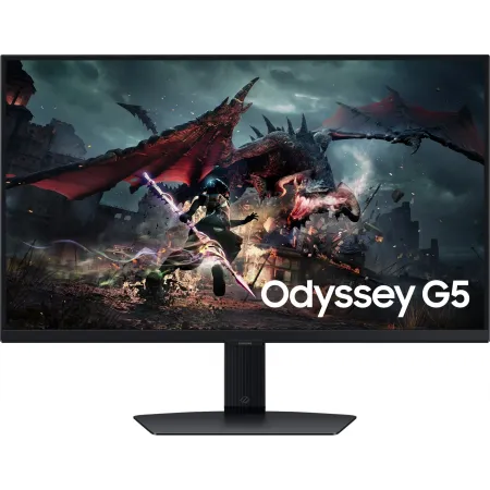 Монитор Samsung 27" Odyssey G5 S27DG502EIXCI черный IPS LED 16:9 HDMI полуматовая HAS Piv 1000:1 350cd 178гр/178гр 2560x1440 180Hz FreeSync DP QHD 6.4кг Монитор Samsung 27" Odyssey G5 S27DG502EIXCI черный IPS LED 16:9 HDMI полуматовая HAS Piv 1000:1 350cd 178гр/178гр 2560x1440 180Hz FreeSync DP QHD 6.4кг