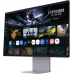 Монитор Samsung 32" Smart Monitor M9 LS32FM902SIXCI графитовый серый OLED LED 16:9 HDMI M/M Cam матовая HAS 250cd 178гр/178гр 3840x2160 165Hz FreeSync Premium Pro DP 4K USB 8.4кг