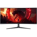 Монитор Acer 34" Nitro XZ340CUJ0bmiiphx черный VA LED 1ms 21:9 HDMI M/M матовая HAS 250cd 178гр/178гр 3440x1440 120Hz FreeSync DP 2K 6.9кг