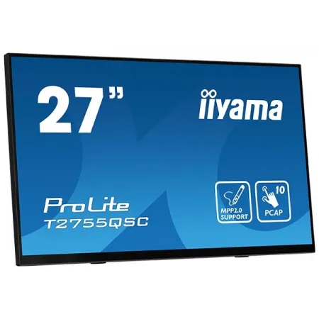 Монитор Iiyama 27" ProLite T2755QSC-B1 черный IPS LED 16:9 HDMI M/M глянцевая 400cd 178гр/178гр 2560x1440 75Hz DP WQ USB Touch 5.8кг Монитор Iiyama 27" ProLite T2755QSC-B1 черный IPS LED 16:9 HDMI M/M глянцевая 400cd 178гр/178гр 2560x1440 75Hz DP WQ USB Touch 5.8кг