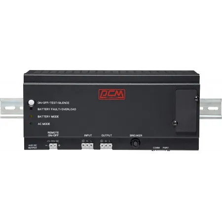Источник бесперебойного питания Powercom DRU-1000 600Вт 1000ВА черный Источник бесперебойного питания Powercom DRU-1000 600Вт 1000ВА черный