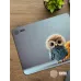 Коврик для мыши Cactus Owl gray рисунок 300x250x3мм (CS-MPC-D12M)
