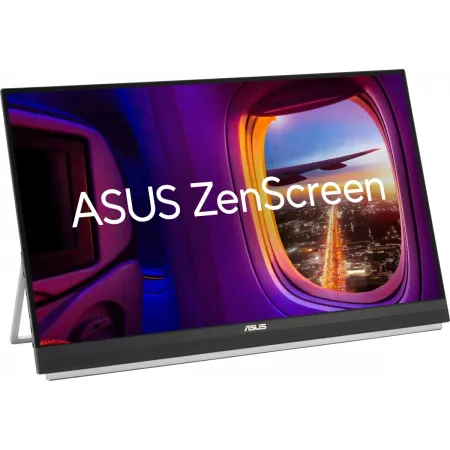 Монитор Asus 27" ZenScreen MB27ACF черный IPS LED 16:9 HDMI M/M матовая HAS Piv 300cd 178гр/178гр 2560x1440 100Hz 2K USB 4.81кг