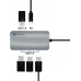 Разветвитель USB-C Lyambda LC118 5порт. серый