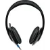 Наушники с микрофоном Logitech H540 черный 1.8м накладные USB оголовье (981-000481)