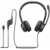 Наушники с микрофоном Logitech H390 черный 1.9м накладные USB оголовье (981-001577)