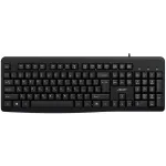 Клавиатура Acer OKW500 черный USB Multimedia (ZL.KBDEE.01T) кабель 1.8м