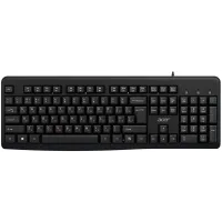 Клавиатура Acer OKW500 черный USB Multimedia (ZL.KBDEE.01T) кабель 1.8м