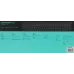 Клавиатура Logitech K650 черный USB беспроводная BT/Radio (подставка для запястий) (920-010954)