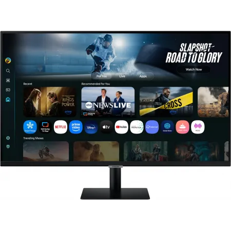 Монитор Samsung 32" S32FM702UIXCI черный VA LED 16:9 HDMI M/M матовая 3000:1 300cd 178гр/178гр 3840x2160 60Hz 4K USB 6.5кг