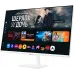 Монитор Samsung 32" M7 S32FM703UIXCI белый VA LED 16:9 HDMI M/M матовая 3000:1 300cd 178гр/178гр 3840x2160 60Hz 4K USB 6.8кг