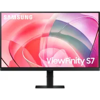 Монитор Samsung 27" ViewFinity S7 S27D700EAUXEN черный IPS LED 5ms 16:9 HDMI M/M матовая 1000:1 350cd 178гр/178гр 3840x2160 60Hz DP Quad 4K (2160p) USB 5кг