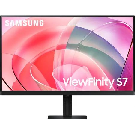 Монитор Samsung 27" ViewFinity S7 S27D700EAUXEN черный IPS LED 5ms 16:9 HDMI M/M матовая 1000:1 350cd 178гр/178гр 3840x2160 60Hz DP Quad 4K (2160p) USB 5кг