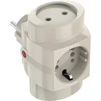 Сетевой разветвитель Pilot TR (3 розетки) белый (коробка)