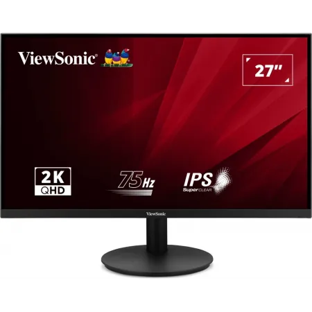 Монитор ViewSonic 27" VA2708-2K-HD-2 черный IPS LED 4ms 16:9 HDMI матовая 300cd 178гр/178гр 2560x1440 75Hz DP Quad HD 2K (1440p) 4.1кг