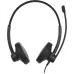 Наушники с микрофоном Epos Impact 100 UC Stereo черный накладные USB оголовье (1001420) Наушники с микрофоном Epos Impact 100 UC Stereo черный накладные USB оголовье (1001420)