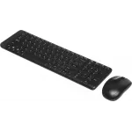 Клавиатура + мышь Logitech MK220 клав:черный мышь:черный USB беспроводная (920-003236)