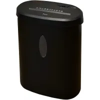 Шредер Gladwork Piano 10M черный (секр.P-5) фрагменты 10лист. 21лтр. скрепки скобы пл.карты