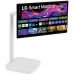 Монитор LG 31.5" UltraFine 32U889SA-W белый IPS LED 5ms 16:9 HDMI M/M матовая HAS Piv 1000:1 350cd 178гр/178гр 3840x2160 60Hz 4K USB