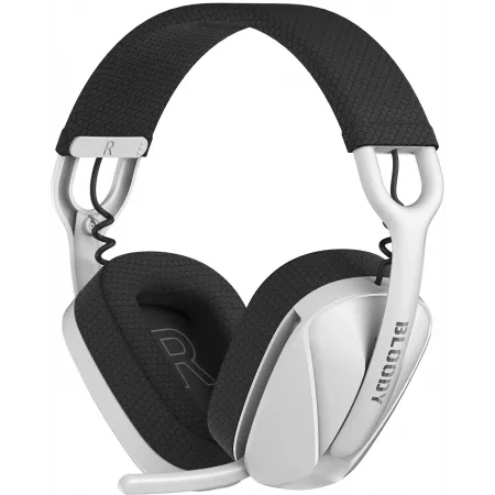 Наушники с микрофоном A4Tech Bloody GR285 белый мониторные BT/Radio/3.5mm оголовье Наушники с микрофоном A4Tech Bloody GR285 белый мониторные BT/Radio/3.5mm оголовье