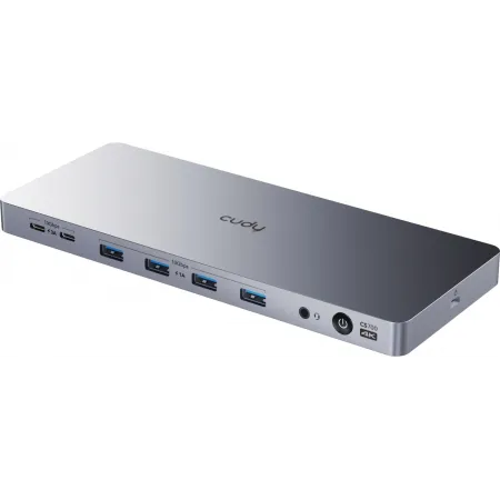 Разветвитель USB-C Cudy CS700 6порт. серебристый