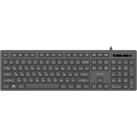Клавиатура Acer OKW503 черный USB Multimedia (ZL.KBD11.00P) кабель 1.8м Клавиатура Acer OKW503 черный USB Multimedia (ZL.KBD11.00P) кабель 1.8м