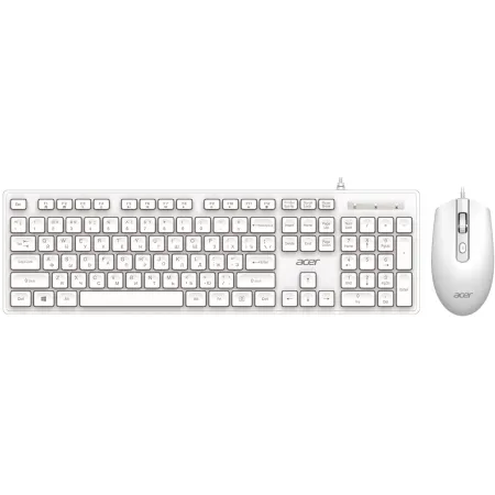 Клавиатура + мышь Acer OCC504 клав:белый мышь:белый USB Multimedia (ZL.ACC11.00N) Клавиатура + мышь Acer OCC504 клав:белый мышь:белый USB Multimedia (ZL.ACC11.00N)
