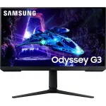 Монитор Samsung 27" Odyssey G3 LS27DG300EUXEN черный VA LED 1ms 16:9 HDMI матовая HAS Piv 3000:1 250cd 178гр/178гр 1920x1080 180Hz DP FHD 4.4кг