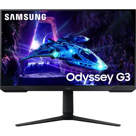 Монитор Samsung 27" Odyssey G3 LS27DG300EUXEN черный VA LED 1ms 16:9 HDMI матовая HAS Piv 3000:1 250cd 178гр/178гр 1920x1080 180Hz DP FHD 4.4кг