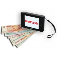 Детектор банкнот DoCash Micro IR/UV просмотровый АКБ (8401)