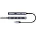 Разветвитель USB-C Cudy UH500 4порт. серебристый Разветвитель USB-C Cudy UH500 4порт. серебристый