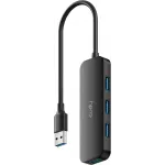 Разветвитель USB 3.0 Cudy UH40A 4порт. черный Разветвитель USB 3.0 Cudy UH40A 4порт. черный