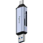 Разветвитель USB 3.2 Cudy UH200 2порт. серебристый