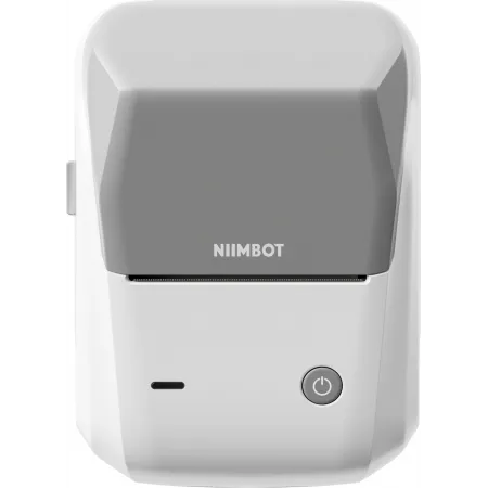Термопринтер Niimbot B1 (1746887) 203dpi 50мм/с/USB/BT для печ.этик. серебристый Термопринтер Niimbot B1 (1746887) 203dpi 50мм/с/USB/BT для печ.этик. серебристый