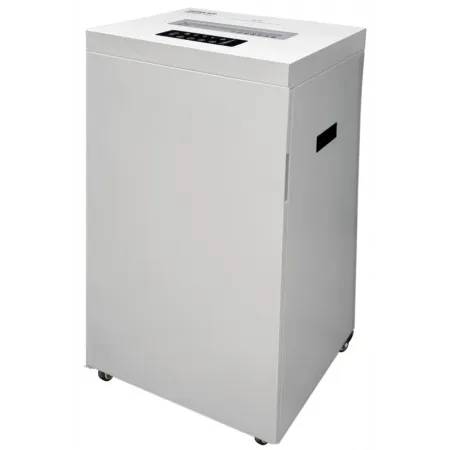 Шредер Office Kit S600HS 0,8х1 белый (секр.P-7) фрагменты 7лист. 57лтр. пл.карты CD