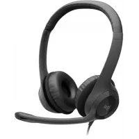 Наушники с микрофоном Logitech H390 черный 1.9м накладные USB оголовье (981-001578)