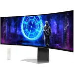 Монитор Samsung 49" Odyssey OLED G9 S49DG952SMXUE серебристый OLED LED 0.03ms 32:9 HDMI M/M матовая HAS 250cd 178гр/178гр 5120x1440 240Hz DP DQ USB 12.6кг