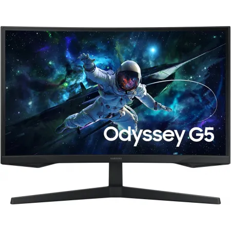 Монитор Samsung 27" Odyssey G5 S27CG552EMXUE черный VA LED 1ms 16:9 HDMI матовая 300cd 178гр/178гр 2560x1440 165Hz DP Quad 2K (1440p) USB 4.1кг Монитор Samsung 27" Odyssey G5 S27CG552EMXUE черный VA LED 1ms 16:9 HDMI матовая 300cd 178гр/178гр 2560x1440 165Hz DP Quad 2K (1440p) USB 4.1кг