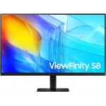 Монитор Samsung 32" S32D806EAMXUE черный VA LED 5ms 16:9 HDMI матовая HAS Piv 3000:1 350cd 178гр/178гр 3840x2160 60Hz DP 4K USB 6.9кг