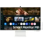 Монитор Samsung 32" S32FM801UMXUE белый VA LED 4ms 16:9 HDMI M/M Cam матовая HAS Piv 3000:1 400cd 178гр/178гр 3840x2160 60Hz 4K USB 7кг