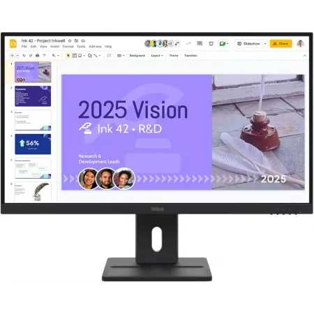 Монитор Lenovo 27" ThinkVision E27Q-40 черный IPS LED 4ms 16:9 HDMI M/M матовая HAS Piv 1500:1 350cd 178гр/178гр 2560x1440 100Hz DP QHD 6.2кг Монитор Lenovo 27" ThinkVision E27Q-40 черный IPS LED 4ms 16:9 HDMI M/M матовая HAS Piv 1500:1 350cd 178гр/178гр 2560x1440 100Hz DP QHD 6.2кг